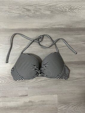 Aerie Striped Bikini Top size 34C